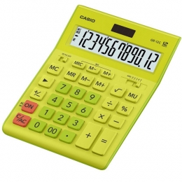 Калькулятор настольный Casio GR-12C-GN зеленый
