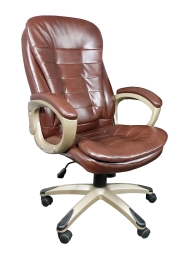 Офисное кресло HH-3007 коричневое