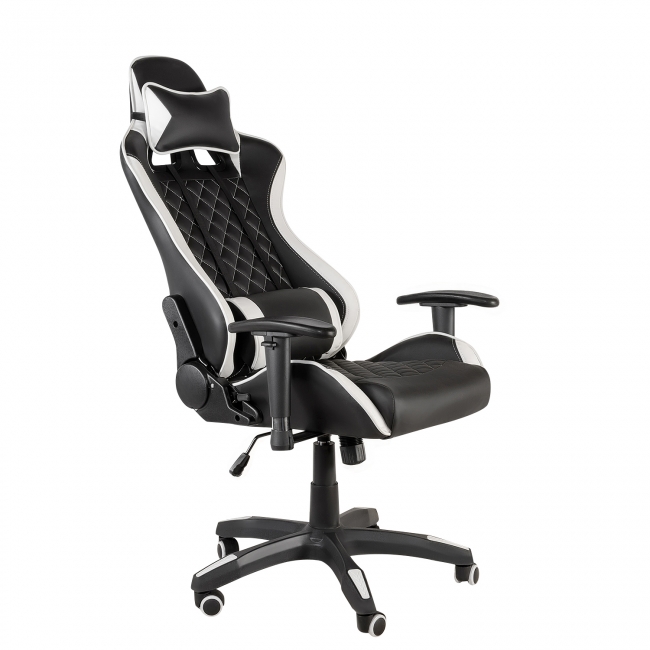 Игровое кресло MFG-6023 black white
