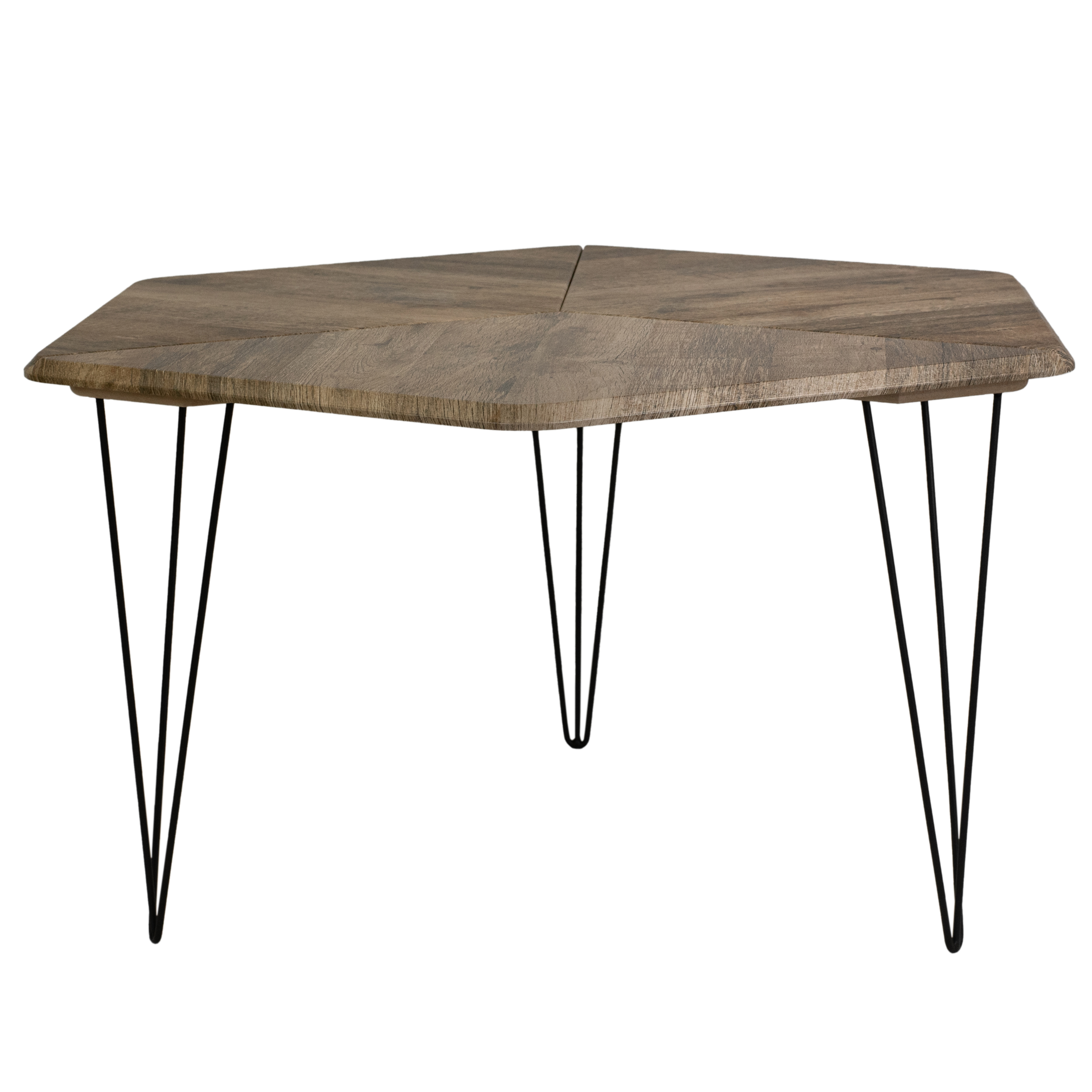 Стол журнальный BeautyStyle 23 дуб крымский состаренный/черный