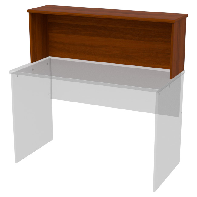 Надставка на стол Н-23 цвет Орех Итальянский 120/32/42 см