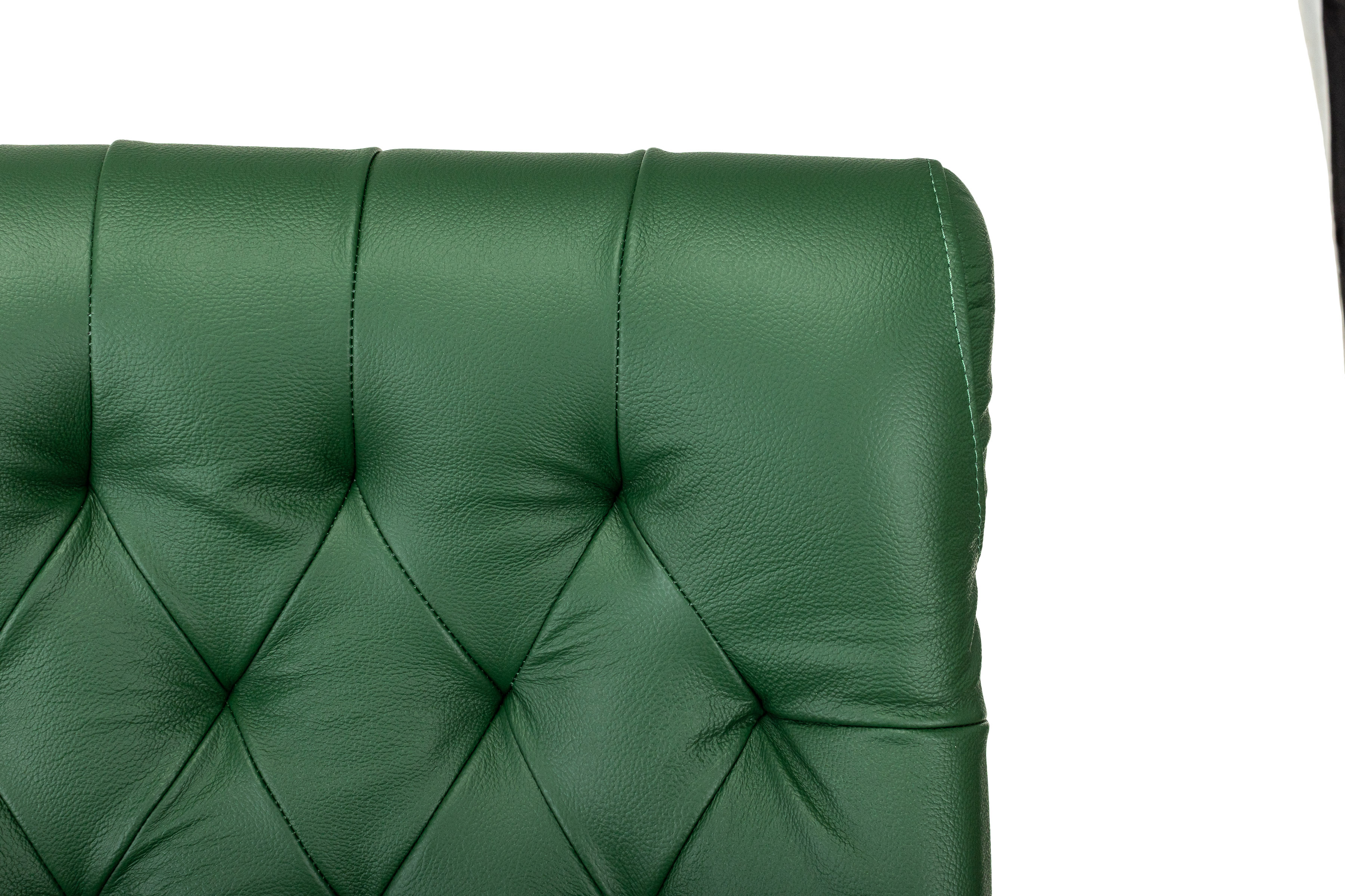 Кресло руководителя Бюрократ T-9928WALNUT/GREEN