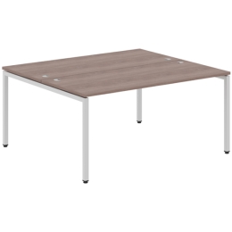 Стол офисный двойной XTEN-S XWST 1614 Алюминий Дуб Сонома