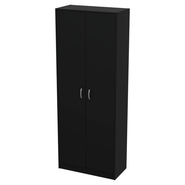 Шкаф для офиса ША-2 цвет Черный 77/37/200 см