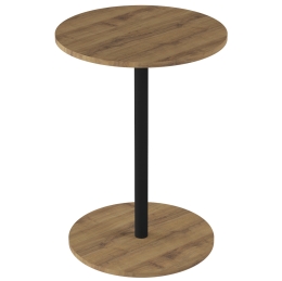 Стол журнальный Кат дуб вотан/черный