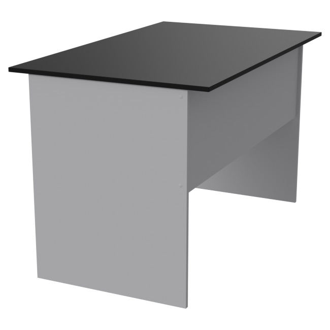 Стол для офиса СТ-4 Серый-Черный 120/73/75,6