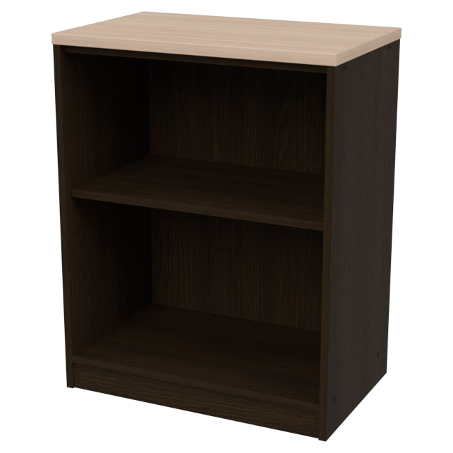 Офисный стеллаж СБ-40 цвет Венге+Дуб Молочный