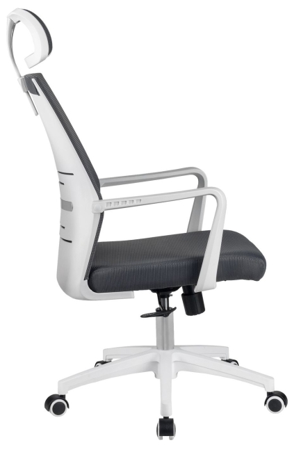 Кресло офисное RIVA A819 Серый/Белый