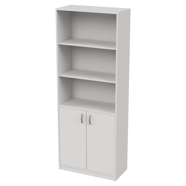 Офисный шкаф ШБ-3 цвет Белый 77/37/200 см