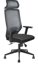 Кресло офисное RIVA A755 Чёрный