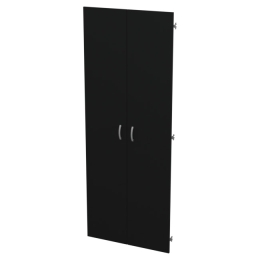 Двери ДВ-2 цвет Черный 73/1,6/190 см