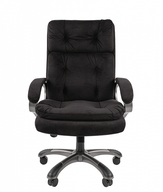 Кресло для руководителя CHAIRMAN 442 Ткань пластик серый