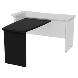 Брифинг-приставка Б-11 цвет Черный 110/60 см