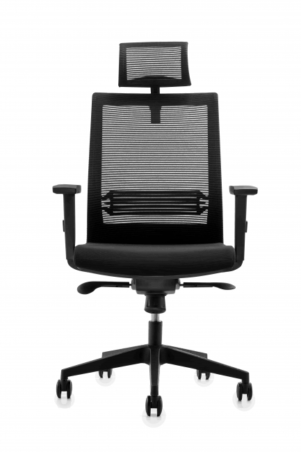 Офисное кресло руководителя College CLG-433 MBN-A Black