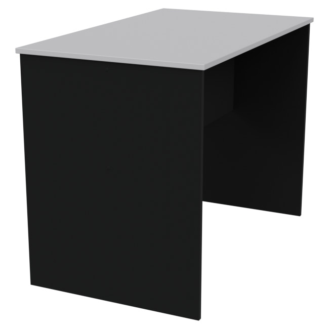 Cтол переговорный СТС-1 цвет Черный+Серый 100/60/75,4 см
