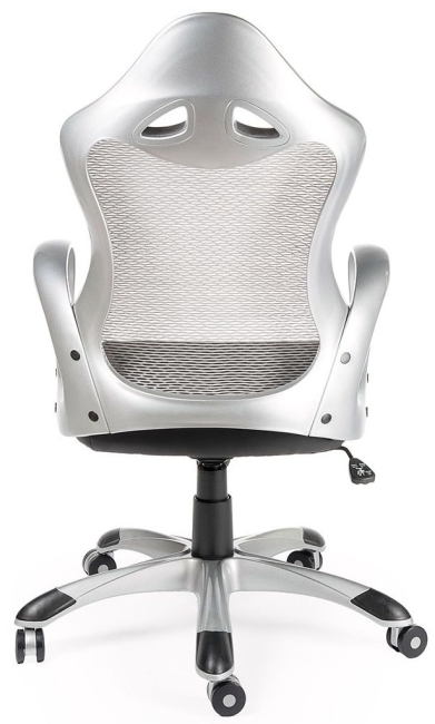 Офисное кресло Тесла grey+silver