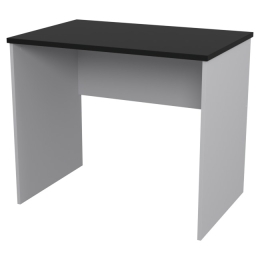 Офисный стол СТ-41 цвет Серый-Черный 90/60/76 см