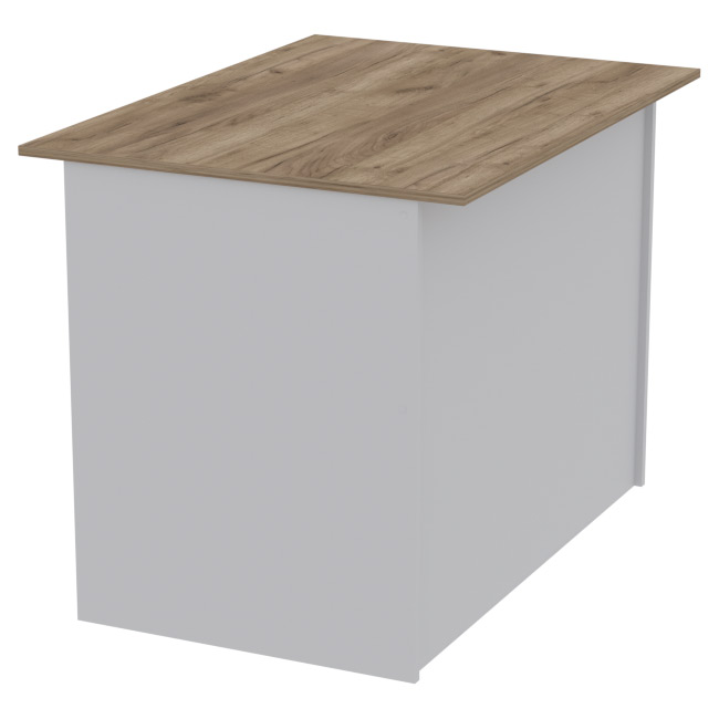 Стол СТЦ-2 цвет Серый+Дуб Крафт 100/73/75,4 см