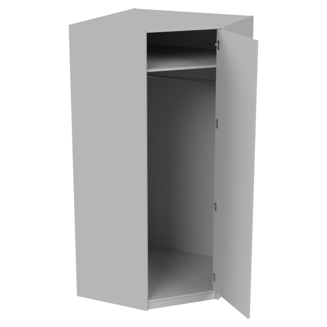 Шкаф для одежды ШУ-1 цвет Серый