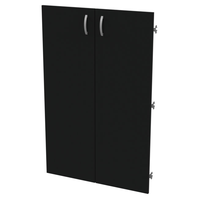 Двери средние ДВ-60 Черный 73/1,6/113