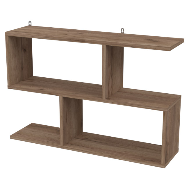 Навесная полка ПП-54 Цвет Дуб Крафт Табачный