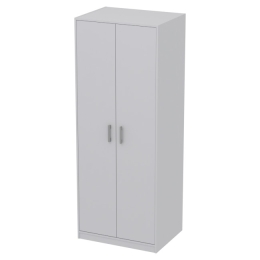 Офисный шкаф для одежды ШО-6+С-17М цвет Серый 77/58/200 см