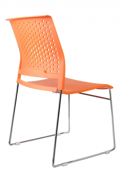 Конференц-стул RIVA D918 Оранжевое
