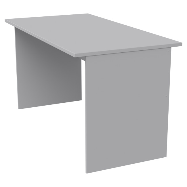 Офисный стол СТ-48 цвет Серый 140/73/76 см
