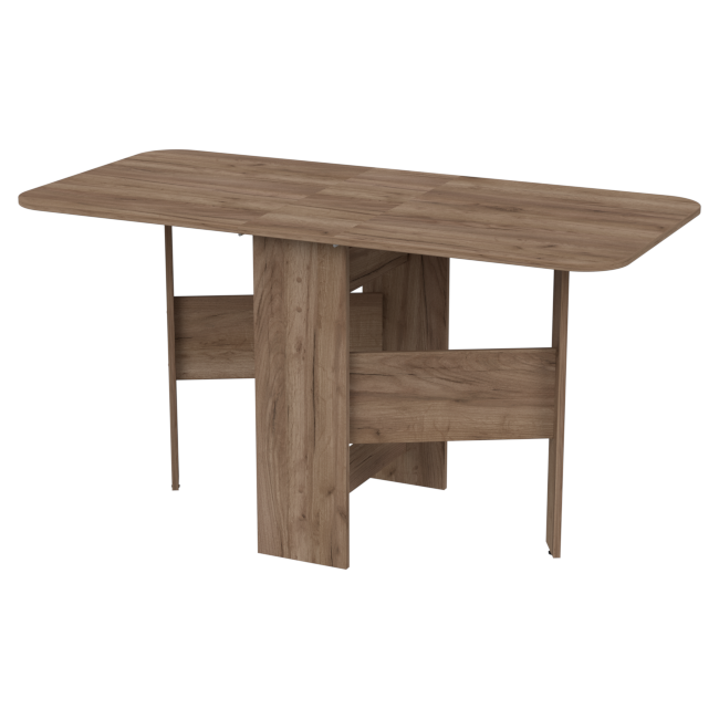 Стол-книжка СТО-140 цвет Дуб Крафт Табачный 250/1400/670/750