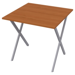 Стол на металлокаркасе СМХ-15 цвет Вишня Оксфорд 80/80/76,7