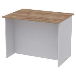 Переговорный стол  СТСЦ-2 цвет Серый+Дуб Крафт 100/73/75,4 см
