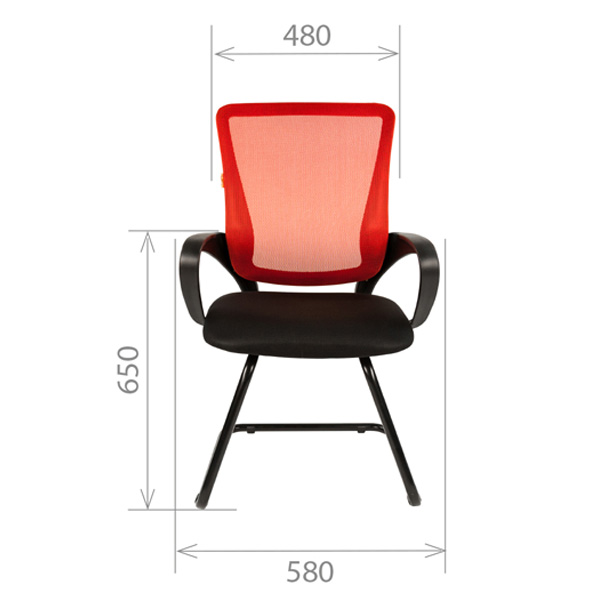 Кресло CHAIRMAN 969V red