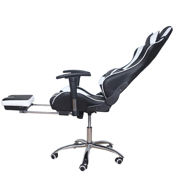 Игровое кресло MFG-6001 black white