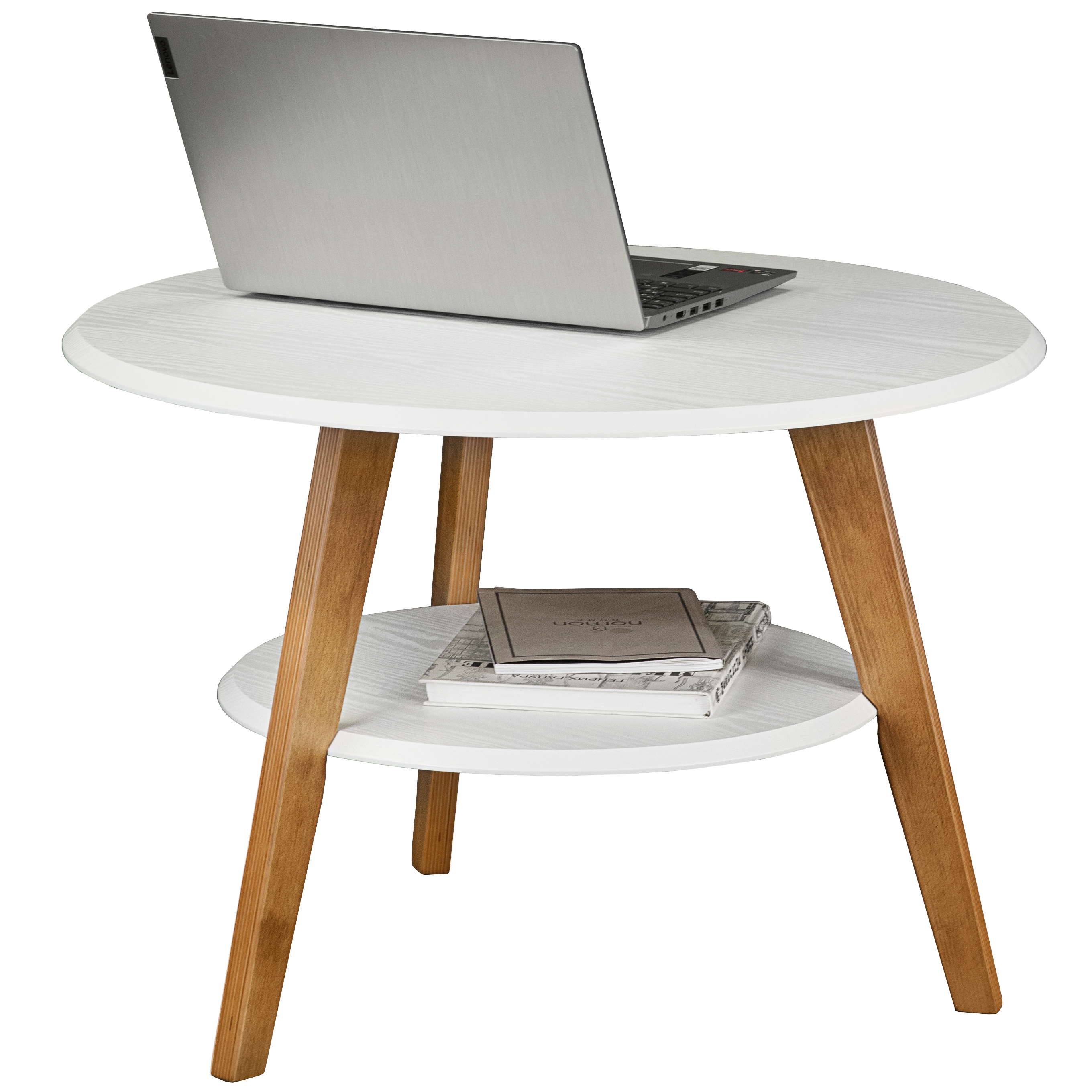 Стол журнальный BeautyStyle 17 белый/бук