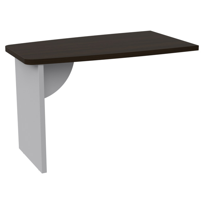 Брифинг-приставка Б-11 цвет Серый+Венге