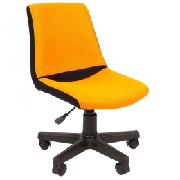 Кресло детское CHAIRMAN KIDS 115 BLACK черный/оранжевый