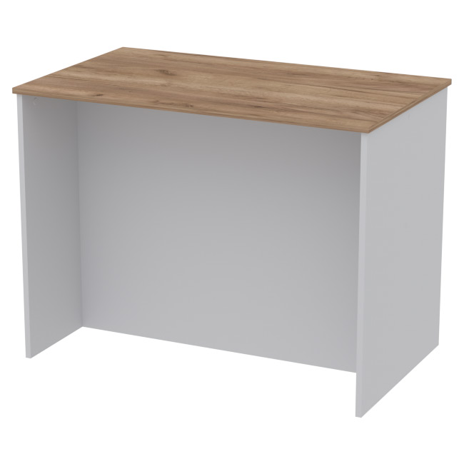 Переговорный стол  СТСЦ-1 цвет серый + крафт 100/60/75,4 см