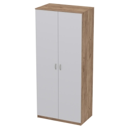 Шкаф для одежды ШО-63 цвет Дуб крафт+Серый 102/63/235 см