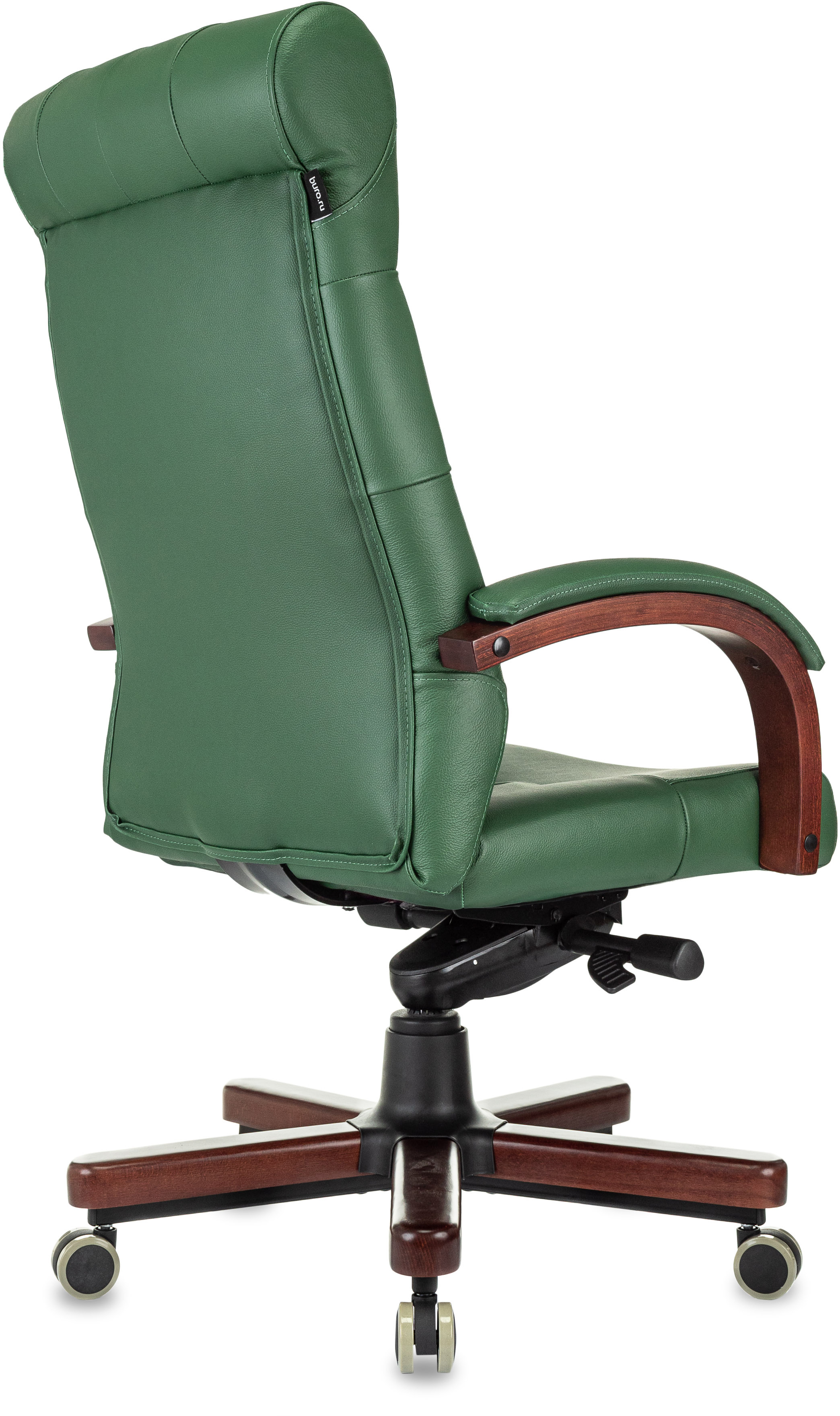 Кресло руководителя Бюрократ T-9928WALNUT/GREEN