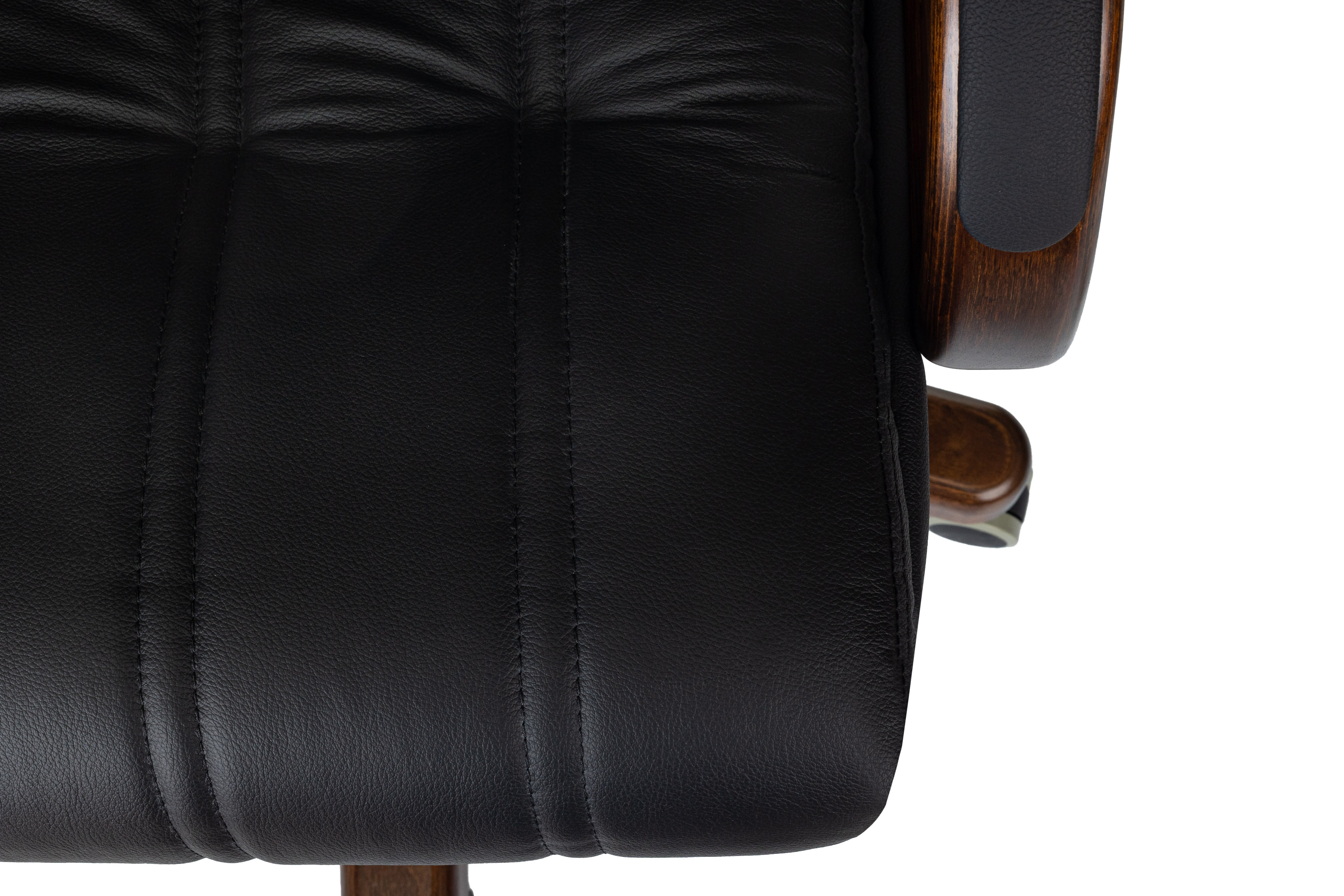 Кресло руководителя Бюрократ T-9932WALNUT/B