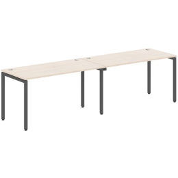 Стол офисный двойной XTEN-S XWST 2870 Антрацит Бук Тиара