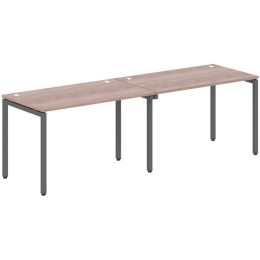 Стол офисный двойной XTEN-S XWST 2470 Антрацит Дуб Сонома