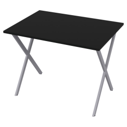 Стол на металлокаркасе СМХ-49 Цвет Черный 100/73/76,7