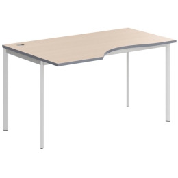Стол офисный IMAGO-S СА-2S(L) Белый Клен