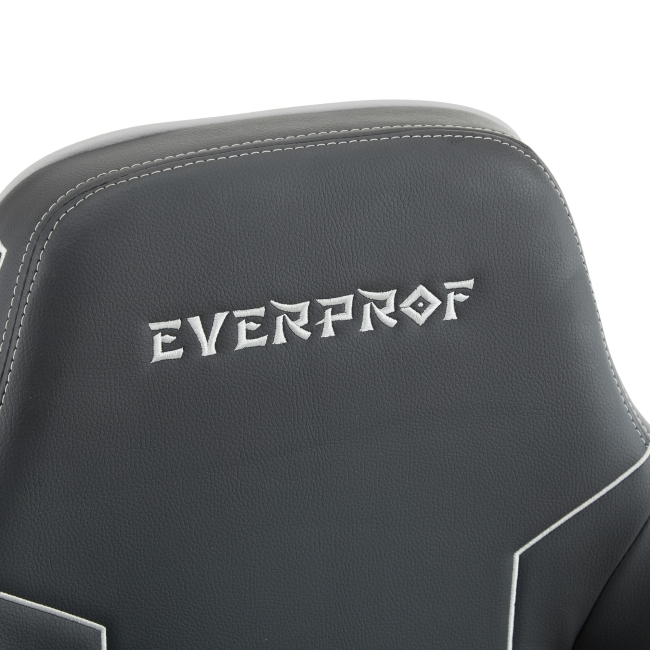 Кресло Everprof Rapid Экокожа Серый