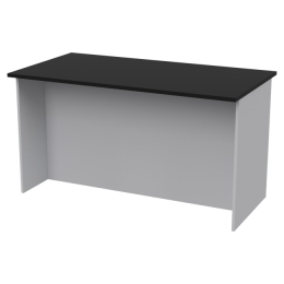 Переговорный стол СТСЦ-48 цвет Серый+Черный 140/73/76 см