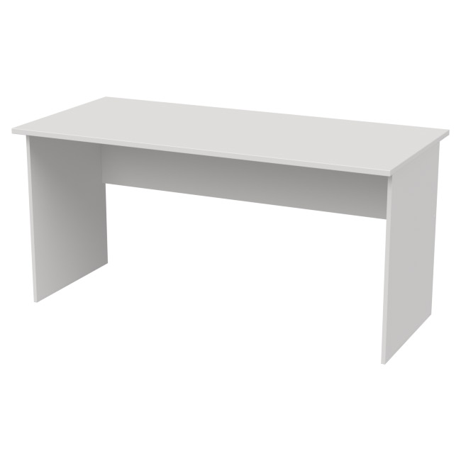 Офисный стол СТ-10 цвет Белый 160/73/76 см