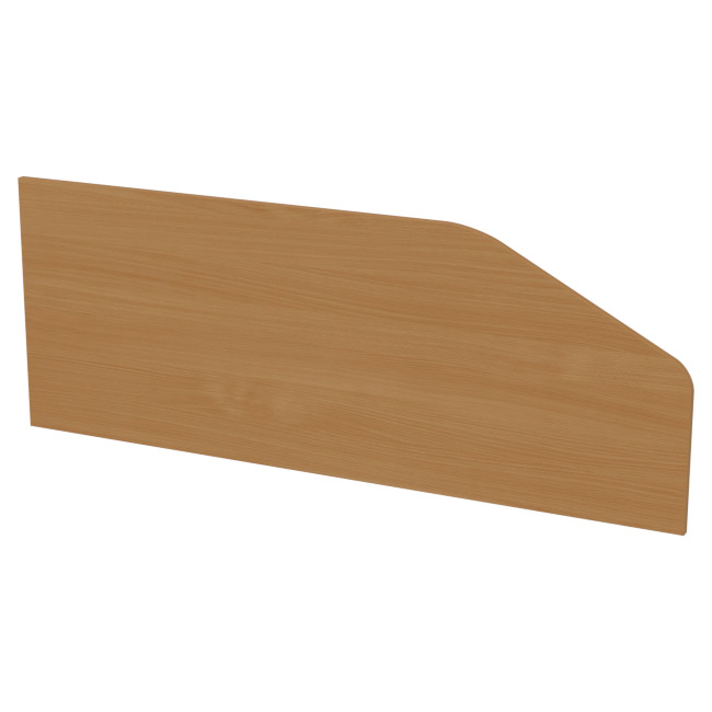 Перегородка для столов Э-20 цвет Бук Бавария 120/25-45 см