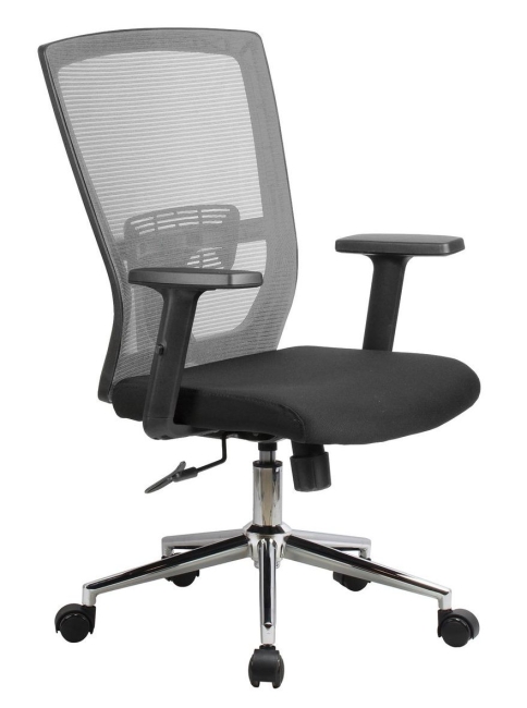 Кресло офисное RIVA 831E Серый