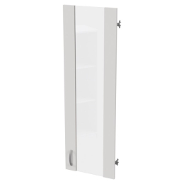 Дверь в рамке ДВ-62 Белый стекло прозрачное 36,5/1,6/113,1